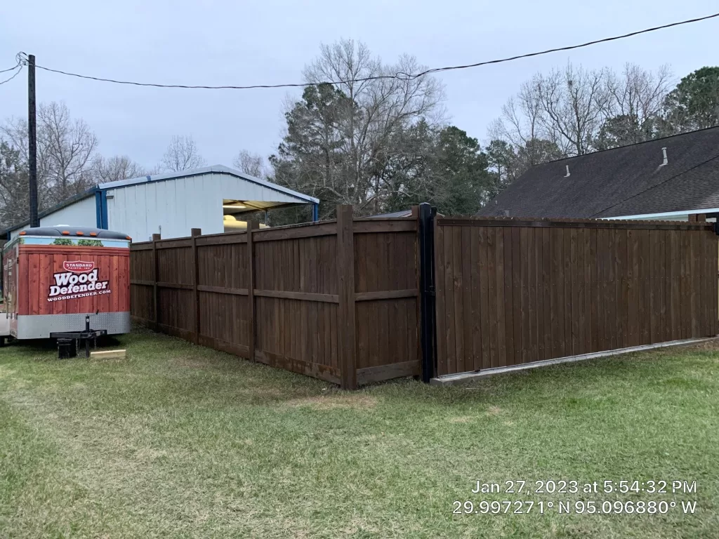 quanah martin stain picture with trailer | Astro Outdoor Designs