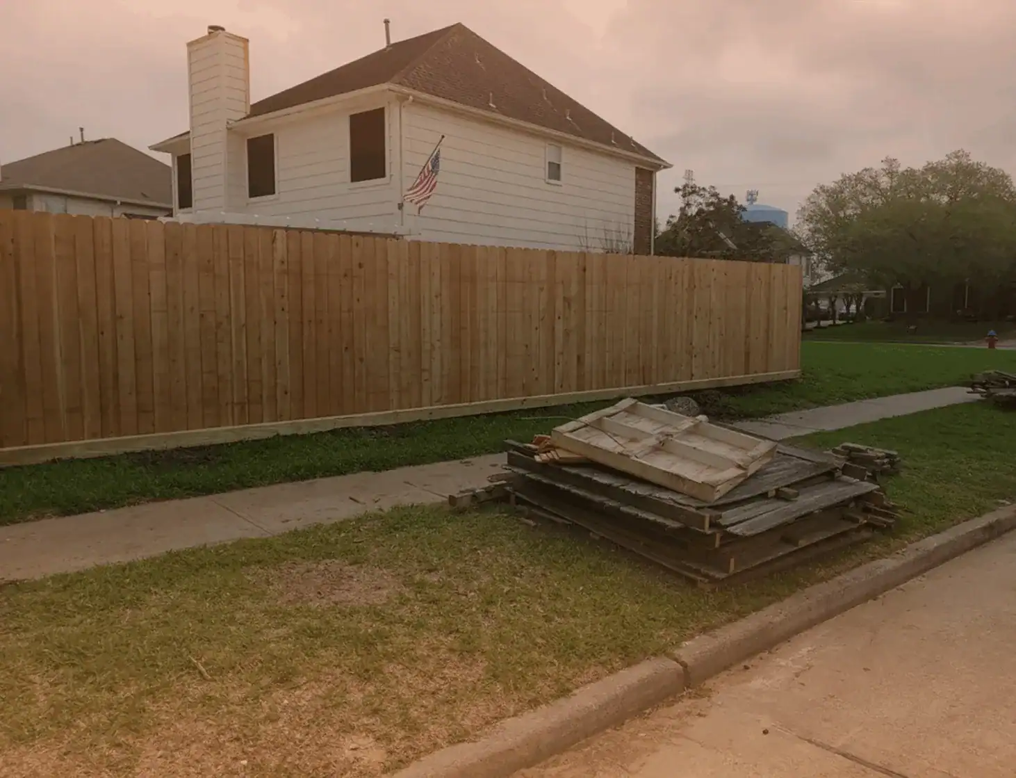 cedar fence installation Kingwood TX