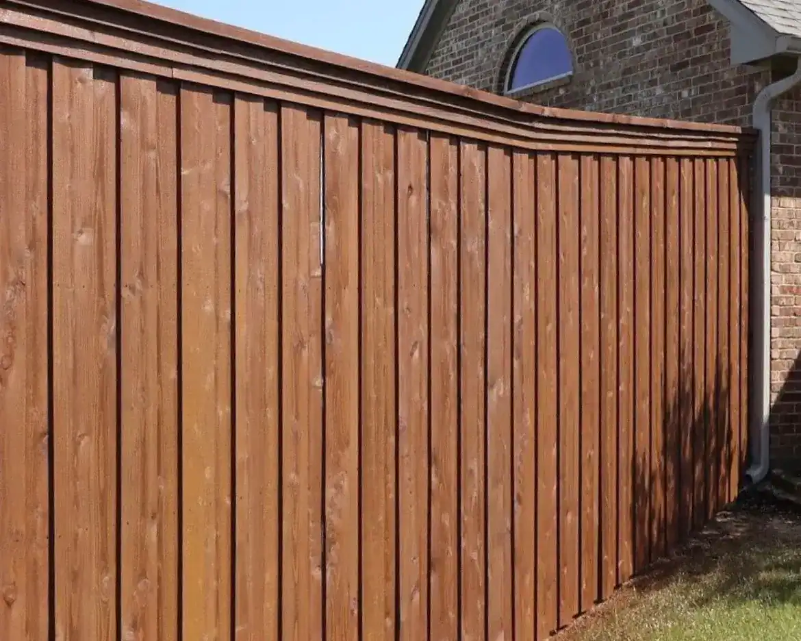Sable Brown Wood Defender fence stain – fence staining in The Woodlands TX by Astro Outdoor Designs